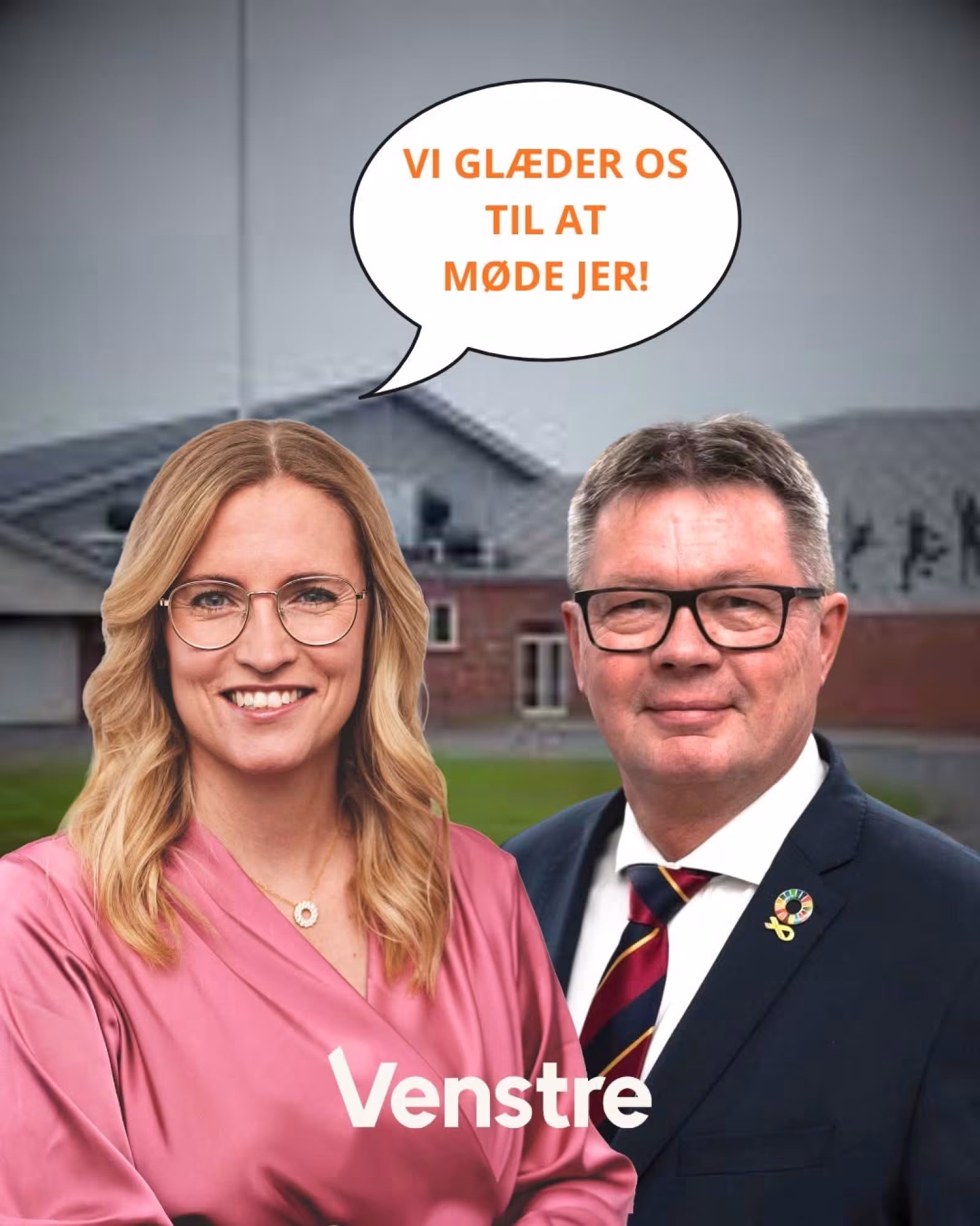 Vi glæder os til at møde jer