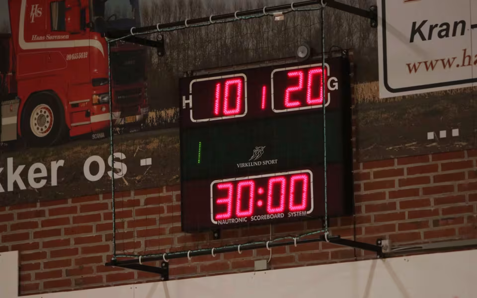 Blåbjerg HK  fejrer håndboldfest trods nederlag
