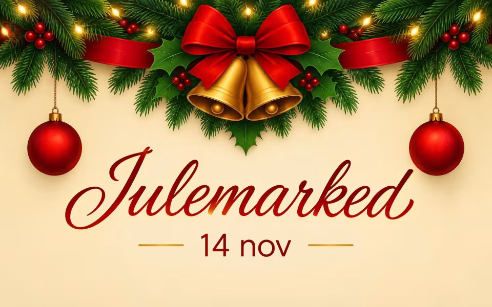 14 nov: julemarked