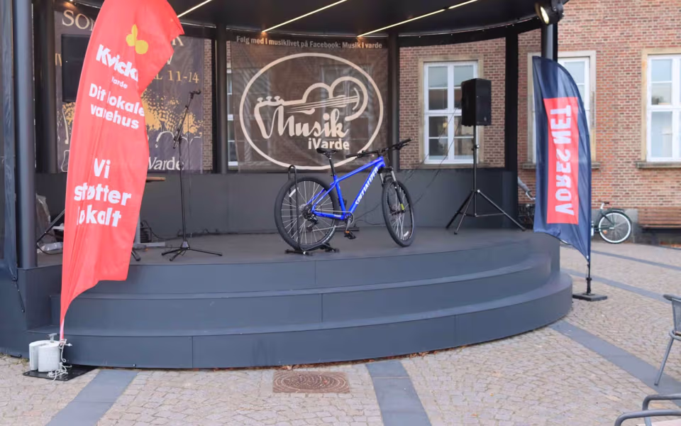 Sponsorløb skabte fest på torvet