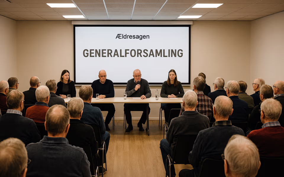 Årsmøde (generalforsamling) Ældre Sagen Ølgod, Tistrup, Ansager og Skovlund.