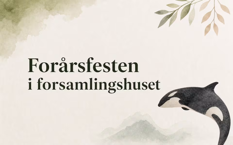 Forårsfesten i forsamlingshuset