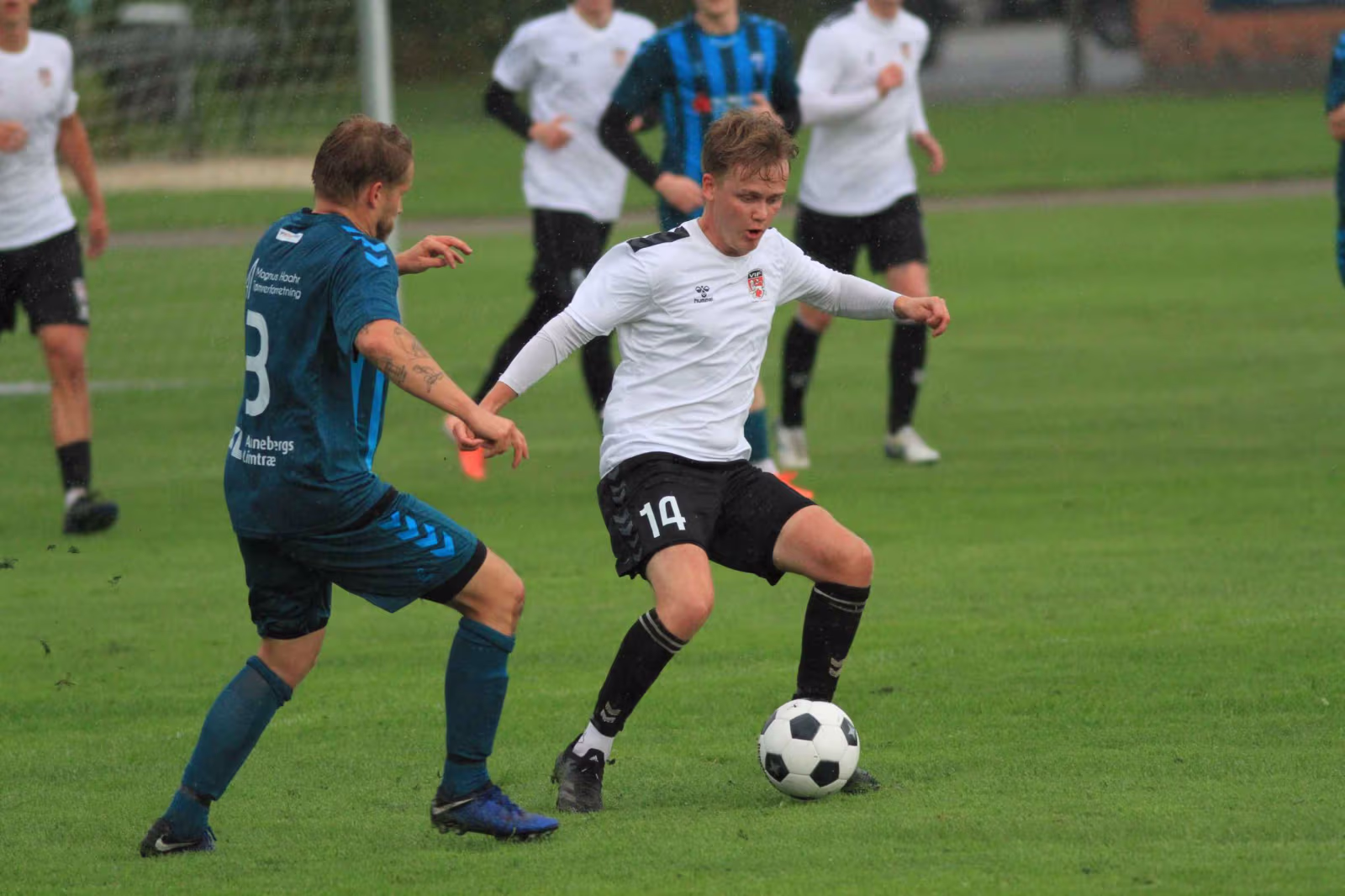 Vardes nr. 14 Victor Bælum i aktion