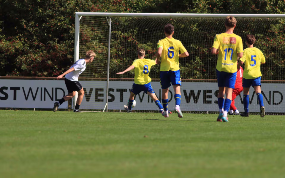 U-19 drenge fordobler point med remis