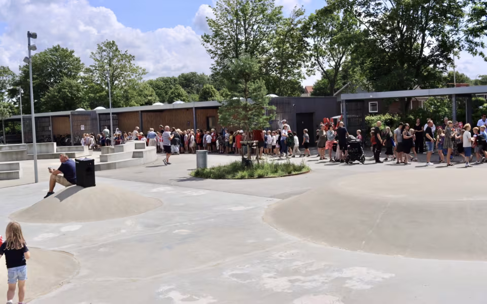 Ferie og udklapning på Frello Skolen