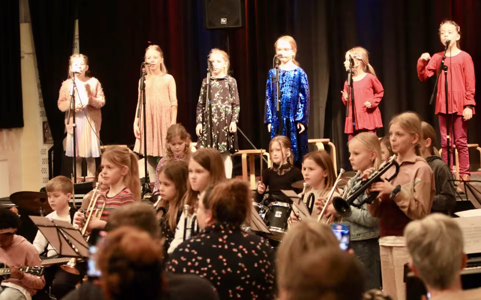 Børn oplever musikken i Varde