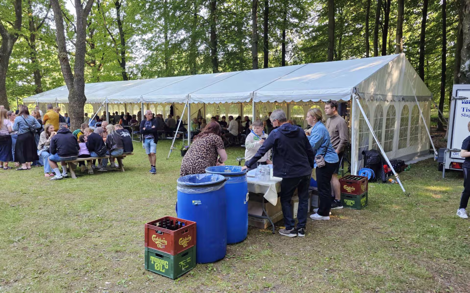 Billeder fra Midsommerfest I Tistrup anlæg 2025
