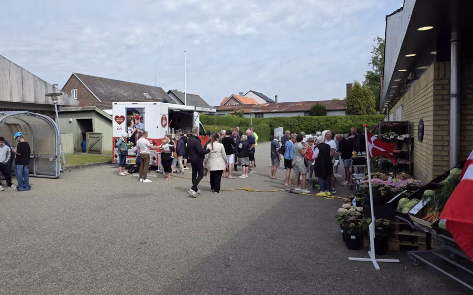 Kæmpe åbningsfest i Brugsen Tistrup i dag efter ombygning