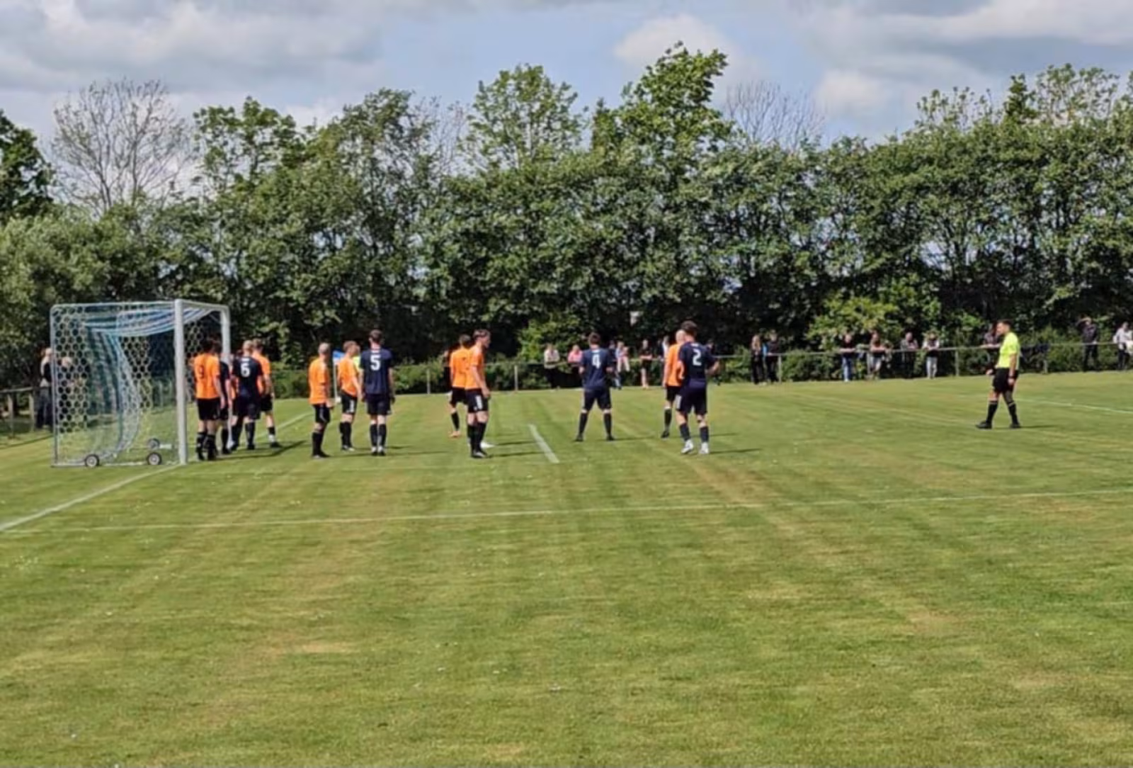 Serie 2 fodbold. HTS mødte Helle FC kampen endte 2-2.