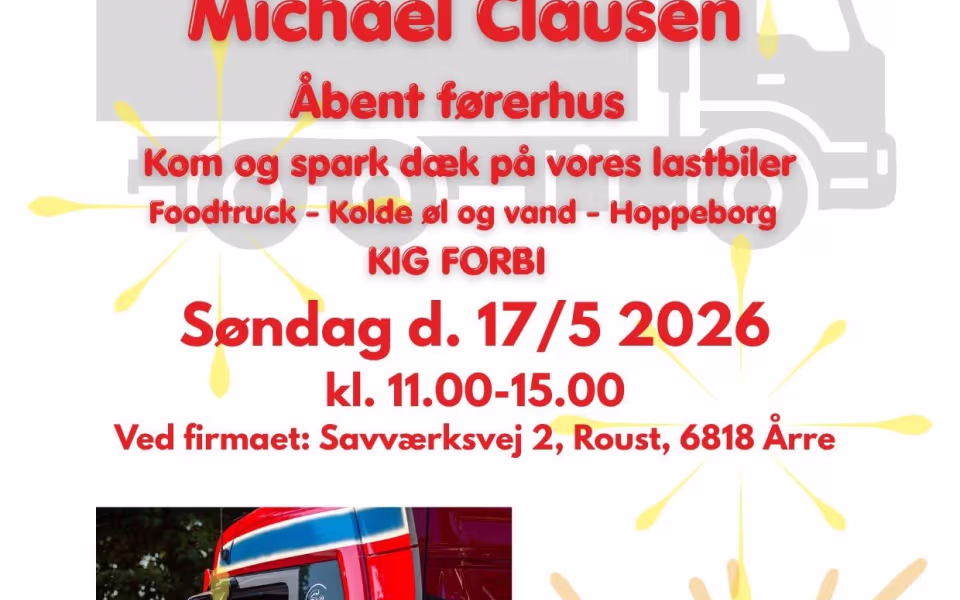 Åbent hus og jubilæum hos Ernst Jacobsen