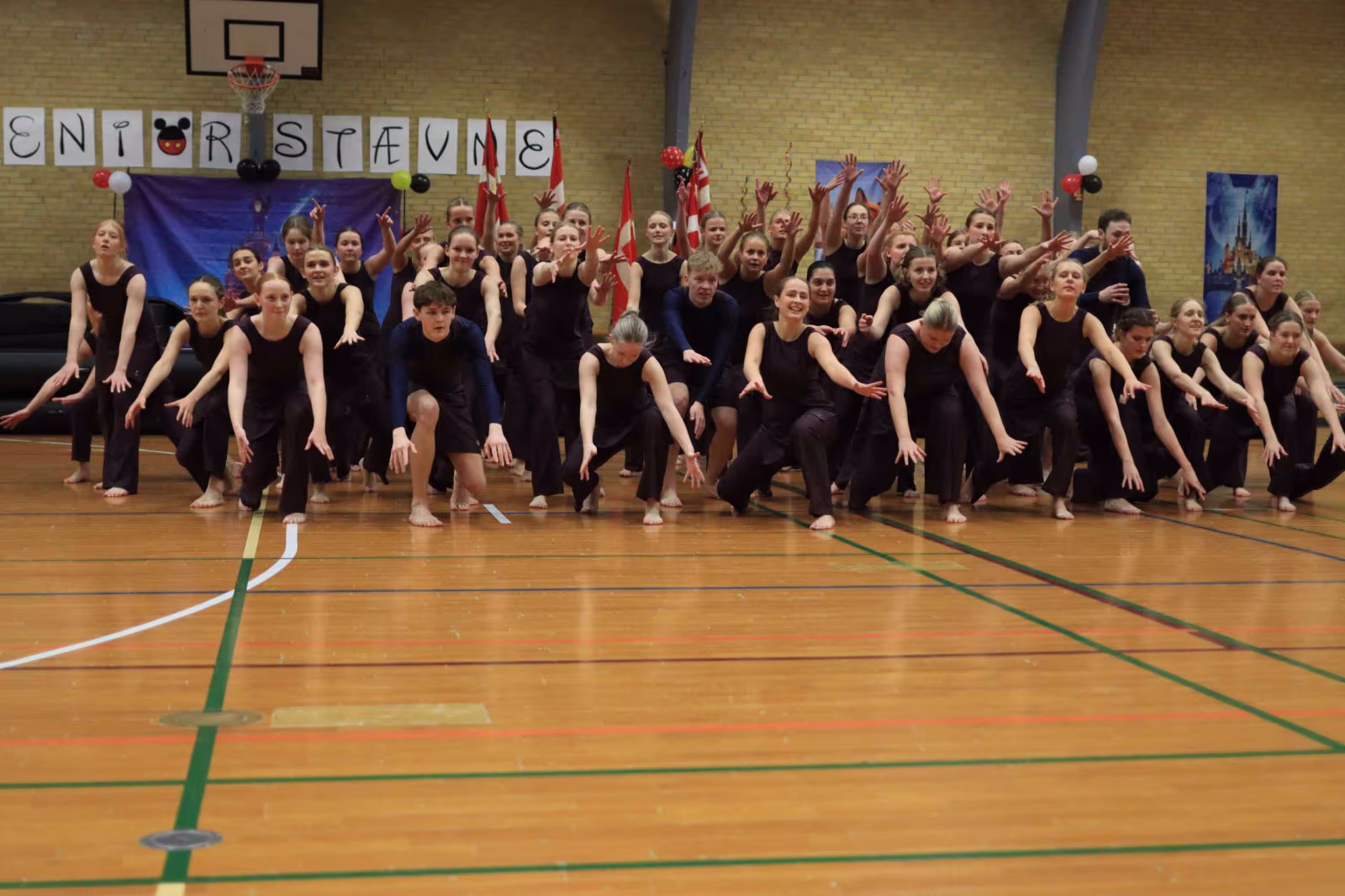 Gymnastikopvisning område Varde