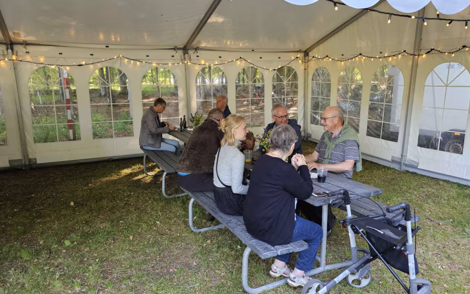 Billeder fra Midsommerfest I Tistrup anlæg 2025