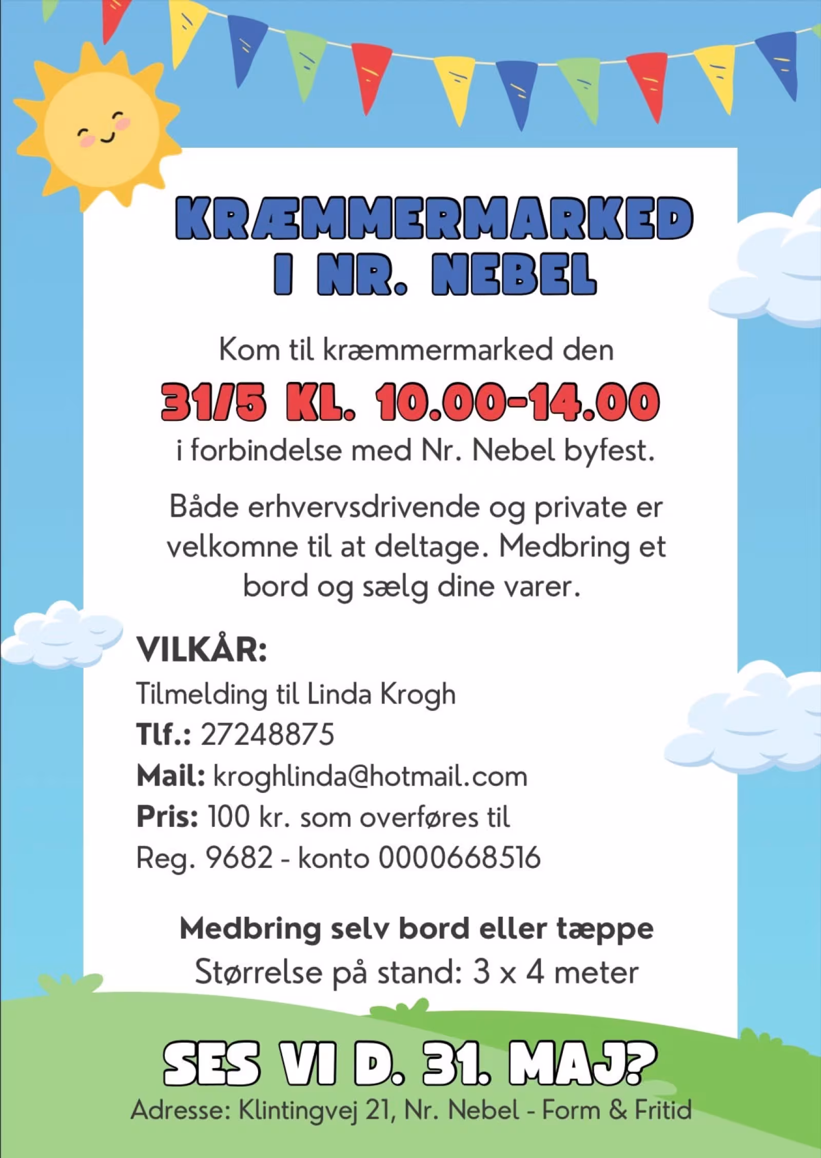 Kræmmermarked gør comeback til byfest