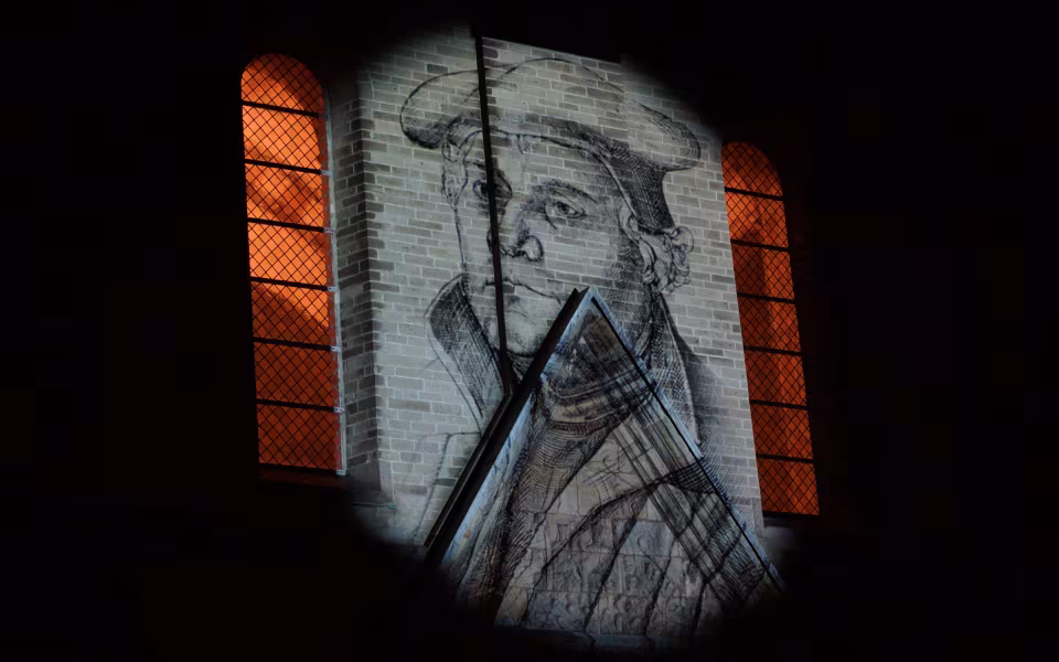 Indtryk fra førstedagen på folkemødet i Ribe i anledning af 500 året for revolutionen.