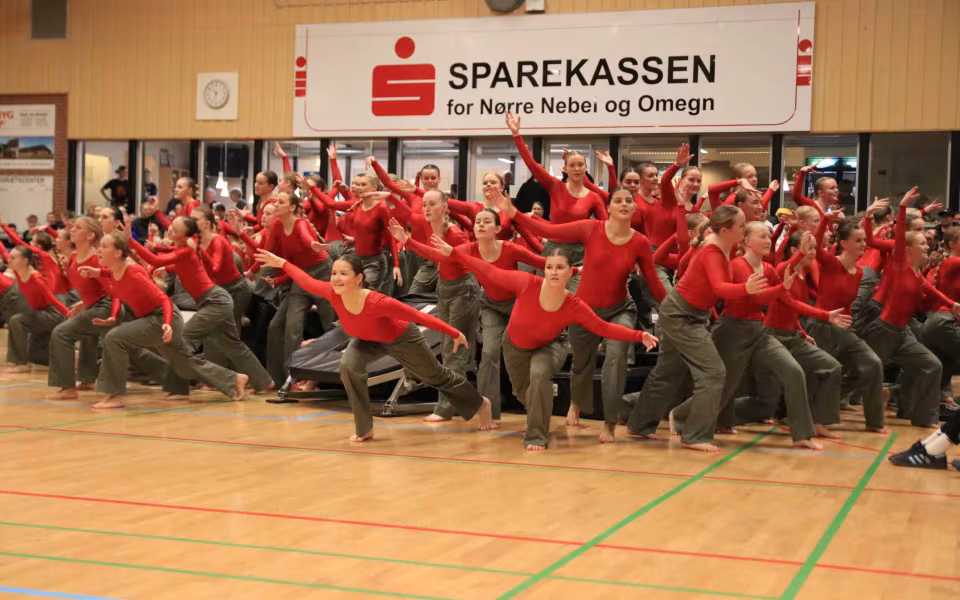 Forårsstemning i Outrup med GUB Gymnastik