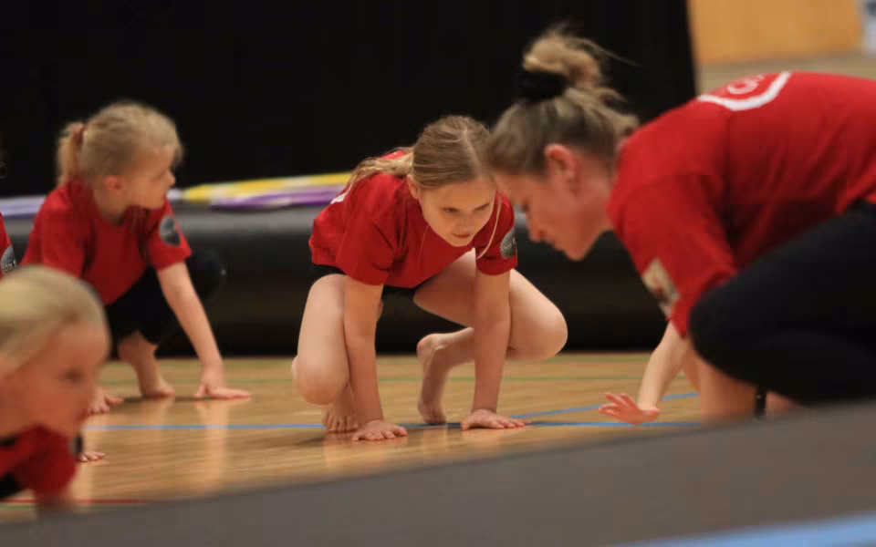 Forårsstemning i Outrup med GUB Gymnastik
