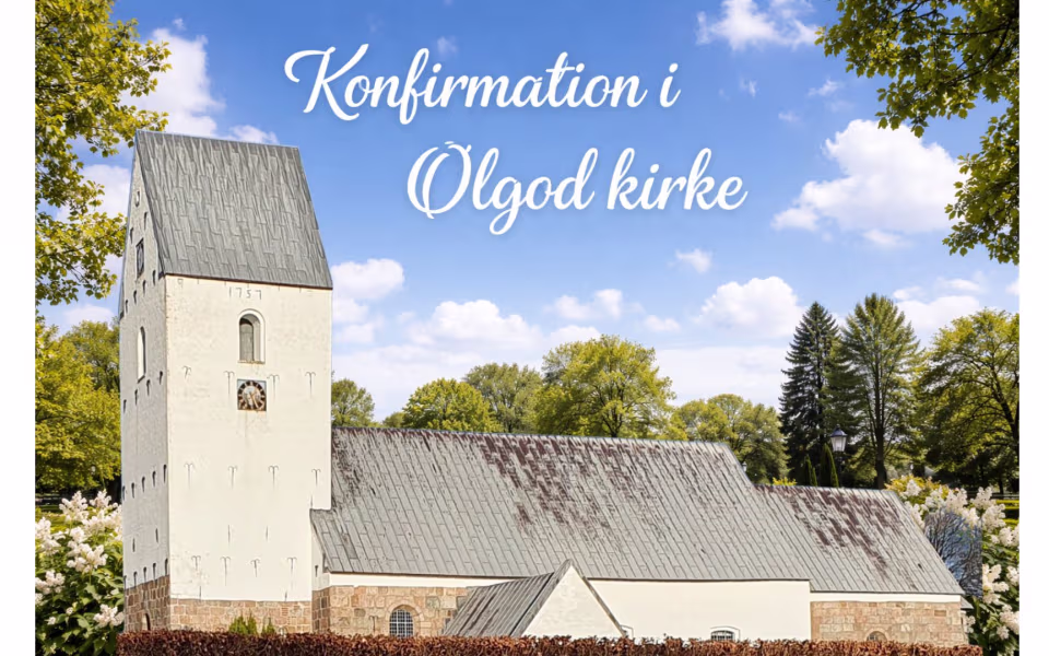 Konfirmation i Ølgod kirke