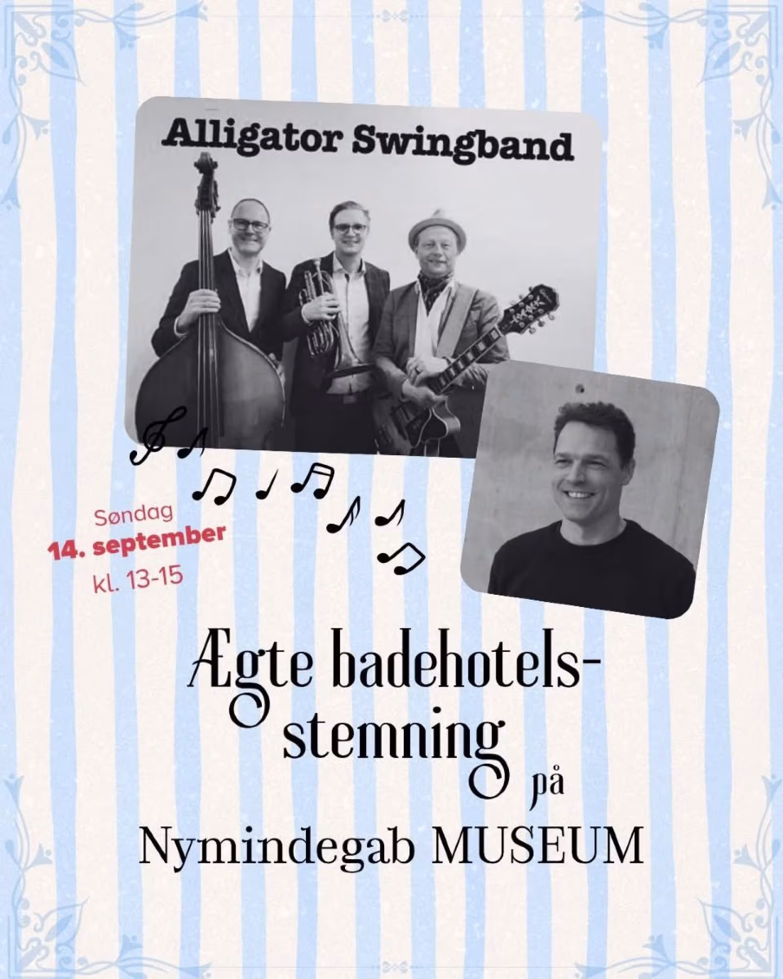 Badehotelstemning og swing på museet