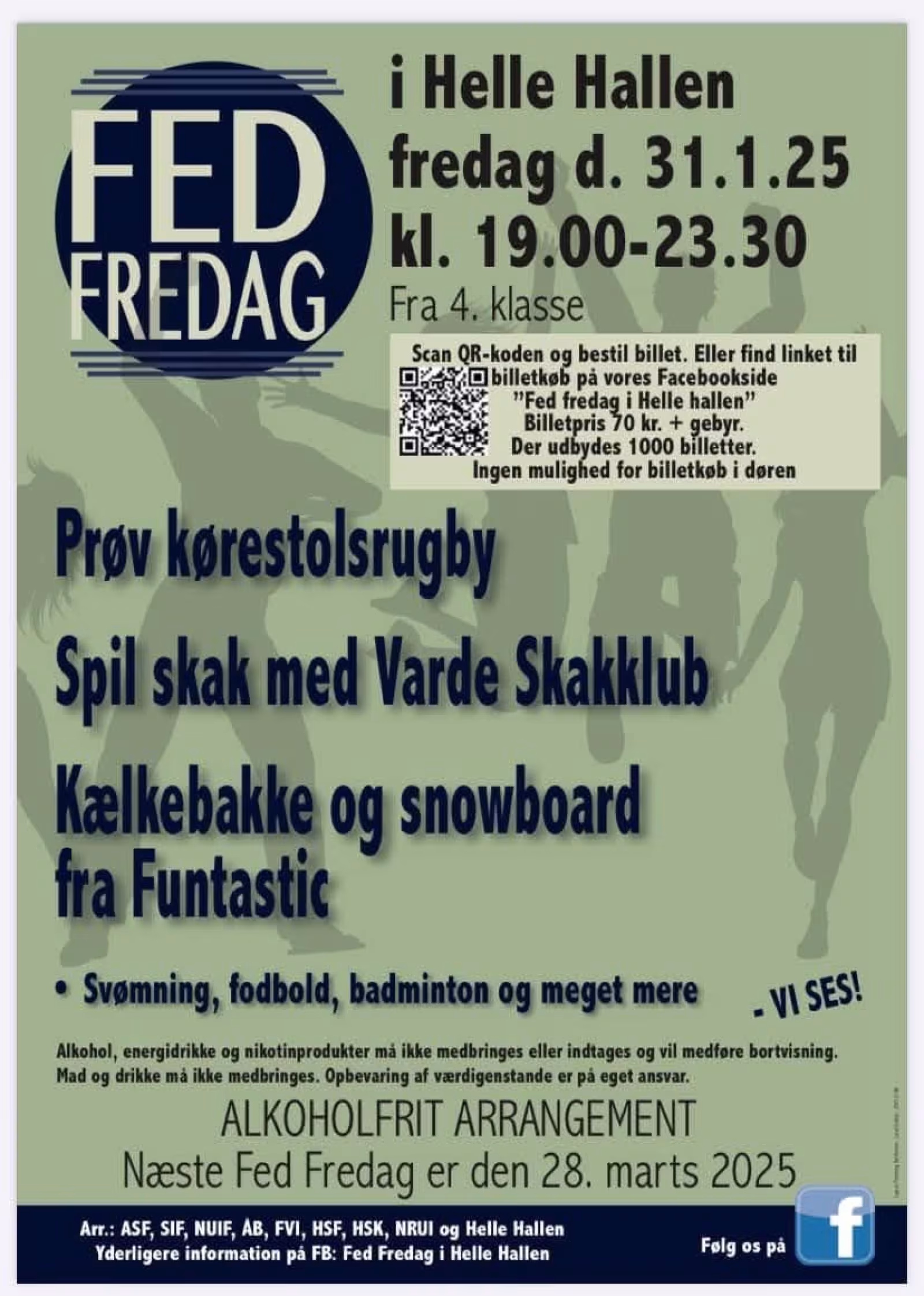 Oplev Fed Fredag i Helle Hallen