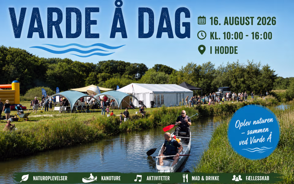 Varde Å Dag ved Hodde 16. august 2026 kl. 10:00 - 16:00