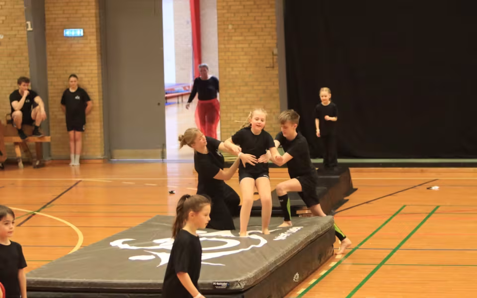 Springfiduserne Stråler ved Forårsopvisning