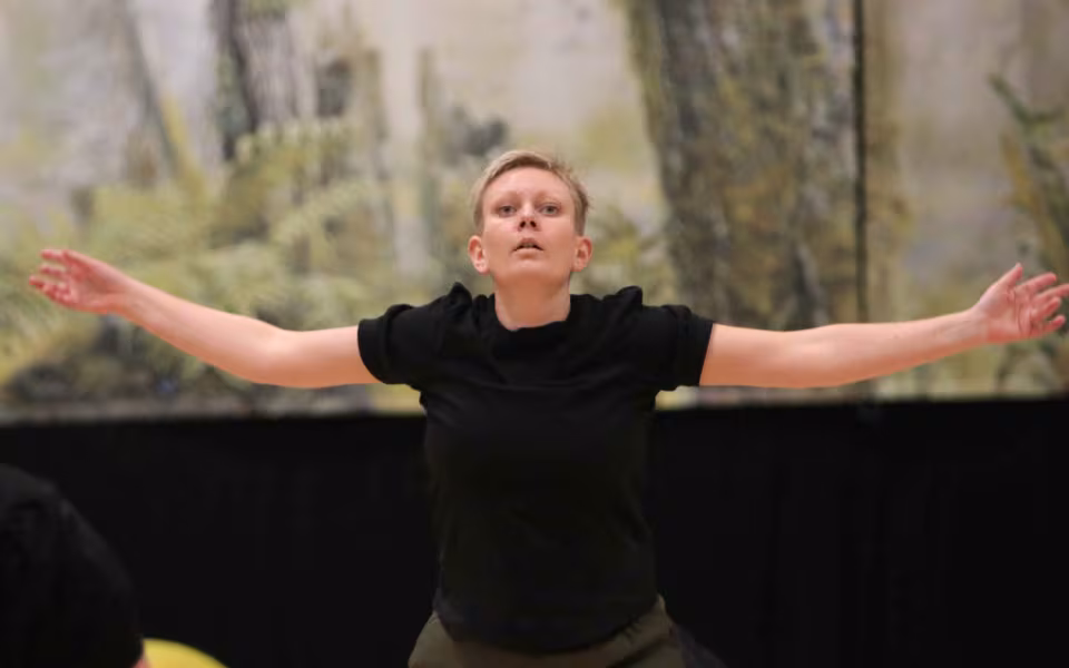 Forårsstemning i Outrup med GUB Gymnastik