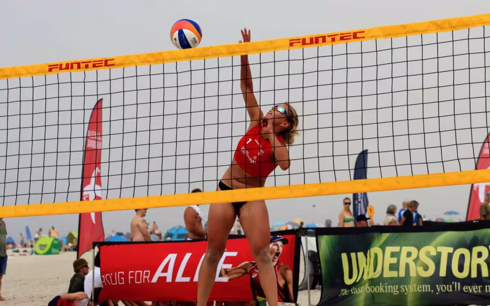Semifinaler i beachvolley ved Henne