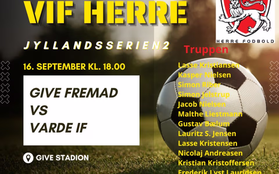 Varde IF Herre spiller ude