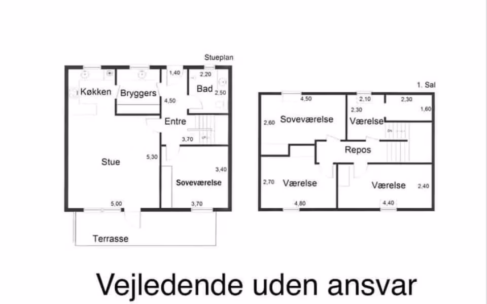 Hus på 119 m2 med 5 værelser udlejes i Ansager