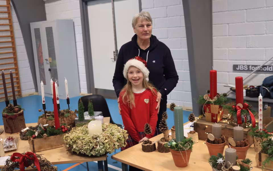 Julemarkedets hygge venter i Billum