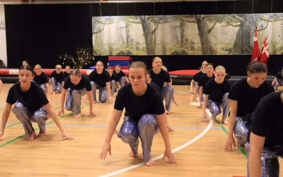 Forårsstemning i Outrup med GUB Gymnastik