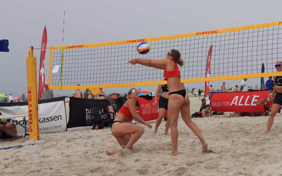 Semifinaler i beachvolley ved Henne