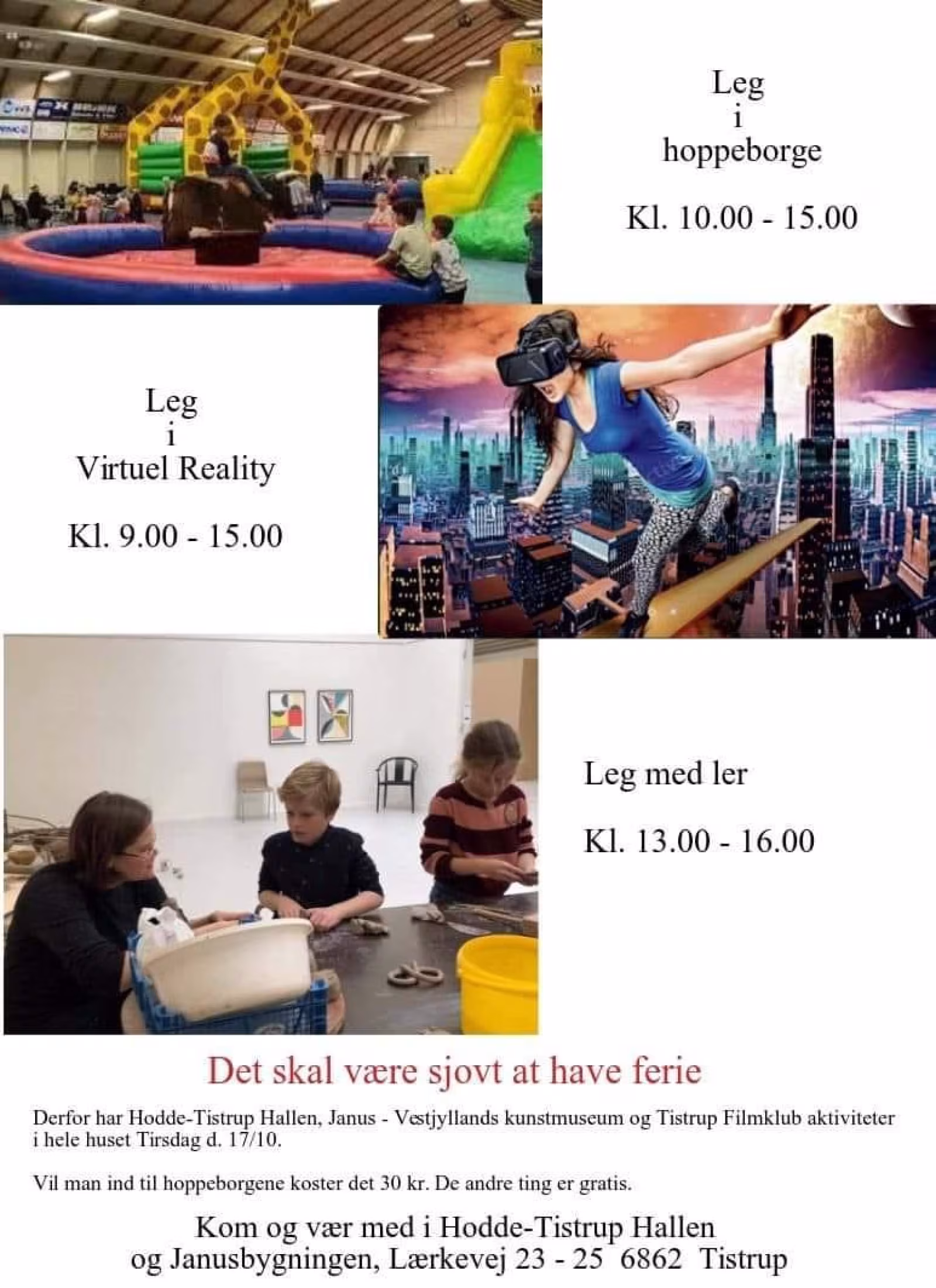 Det skal være sjovt at have ferie