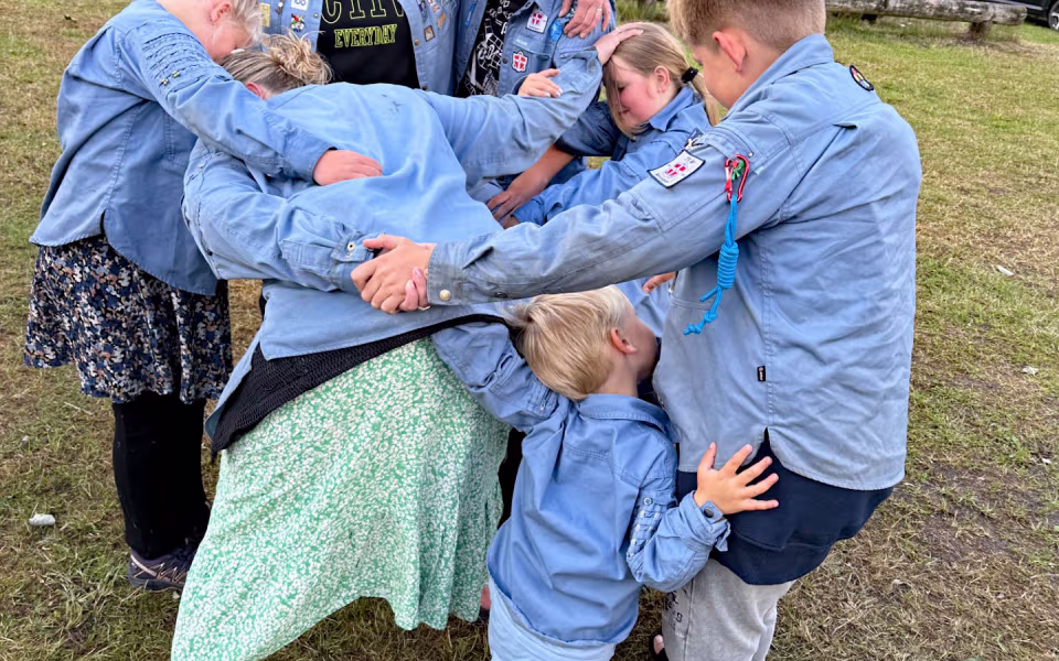Ansager FDF på sommerlejr 2023
