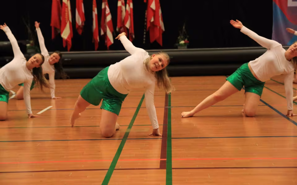 DGI opvisningsweekend  i gang