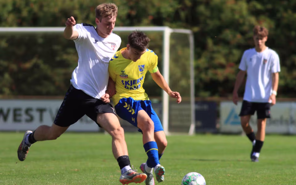 U-19 drenge fordobler point med remis