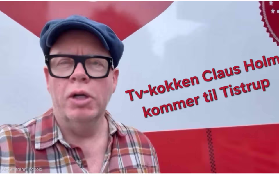 TV-kokken Claus Holm besøger Brugsen Tistrup