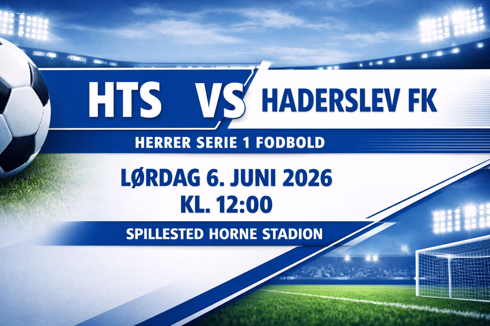Herrer Serie 1 fodbold HTS - Haderslev FK