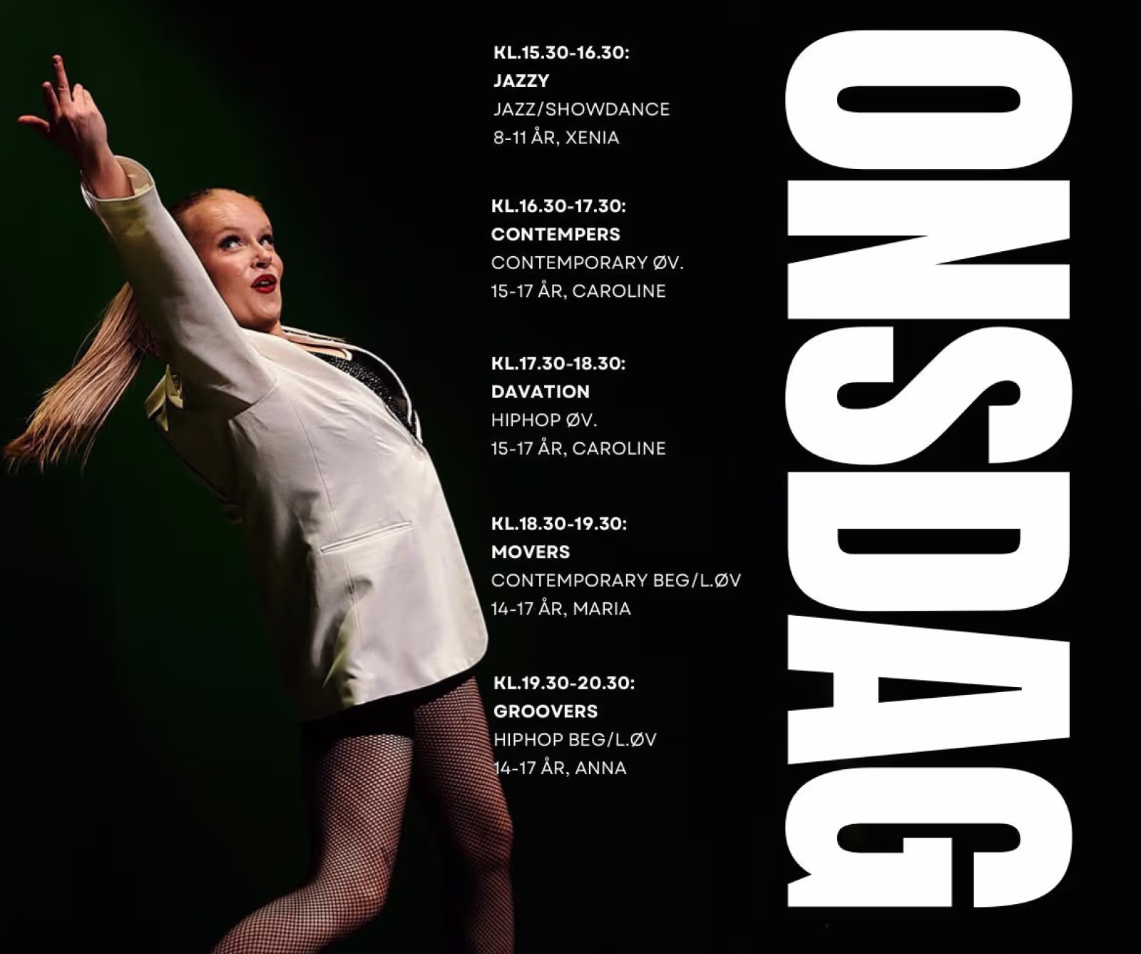Prøv dans i uge 35 hos Dance Company Twenty.