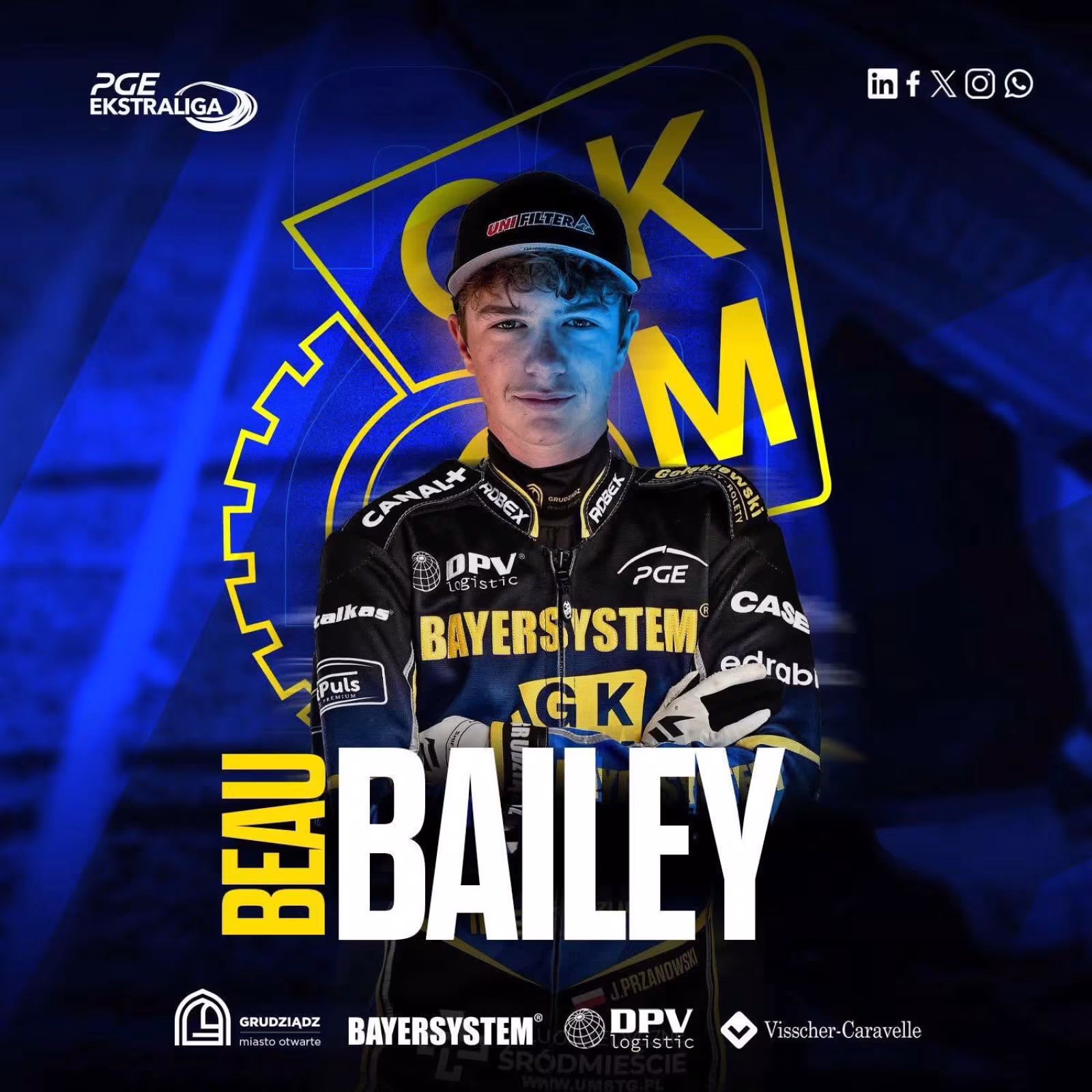 Beau Bailey sejrer i Australien