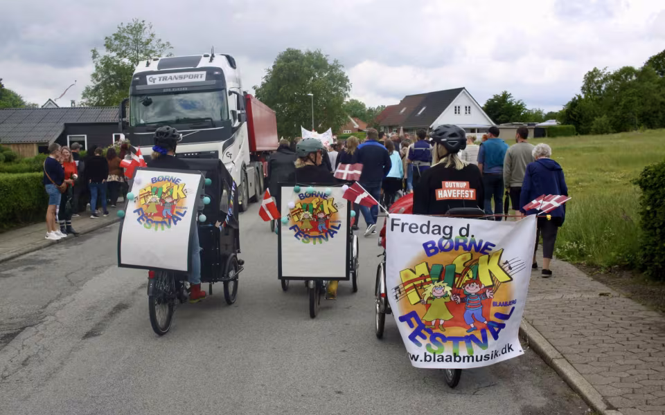 Børnemusik festival i Outrup strålende succes