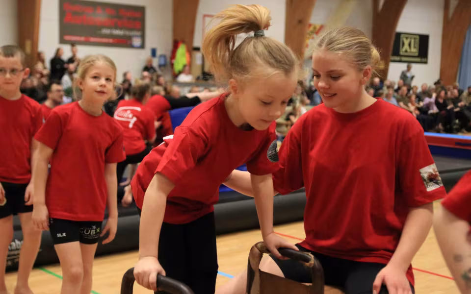 Forårsstemning i Outrup med GUB Gymnastik