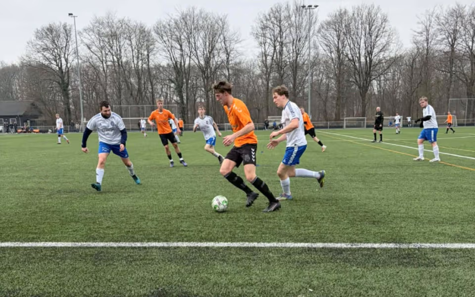 Fra træningslejr i Tønder for Helle FC Senior
