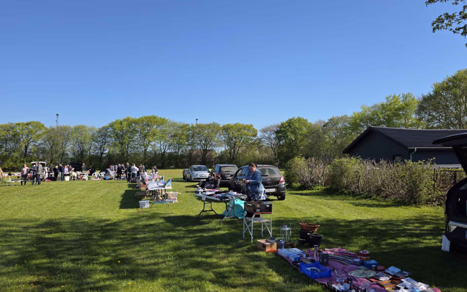 Ved Landsbyfesten i Gårde, var der også i år en god stemning og sommervejret viste sig også fra sin bedste side.
