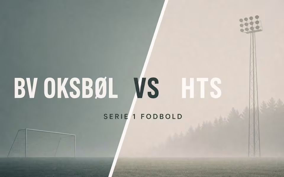 Serie 1 fodbold: BV Oksbøl - HTS