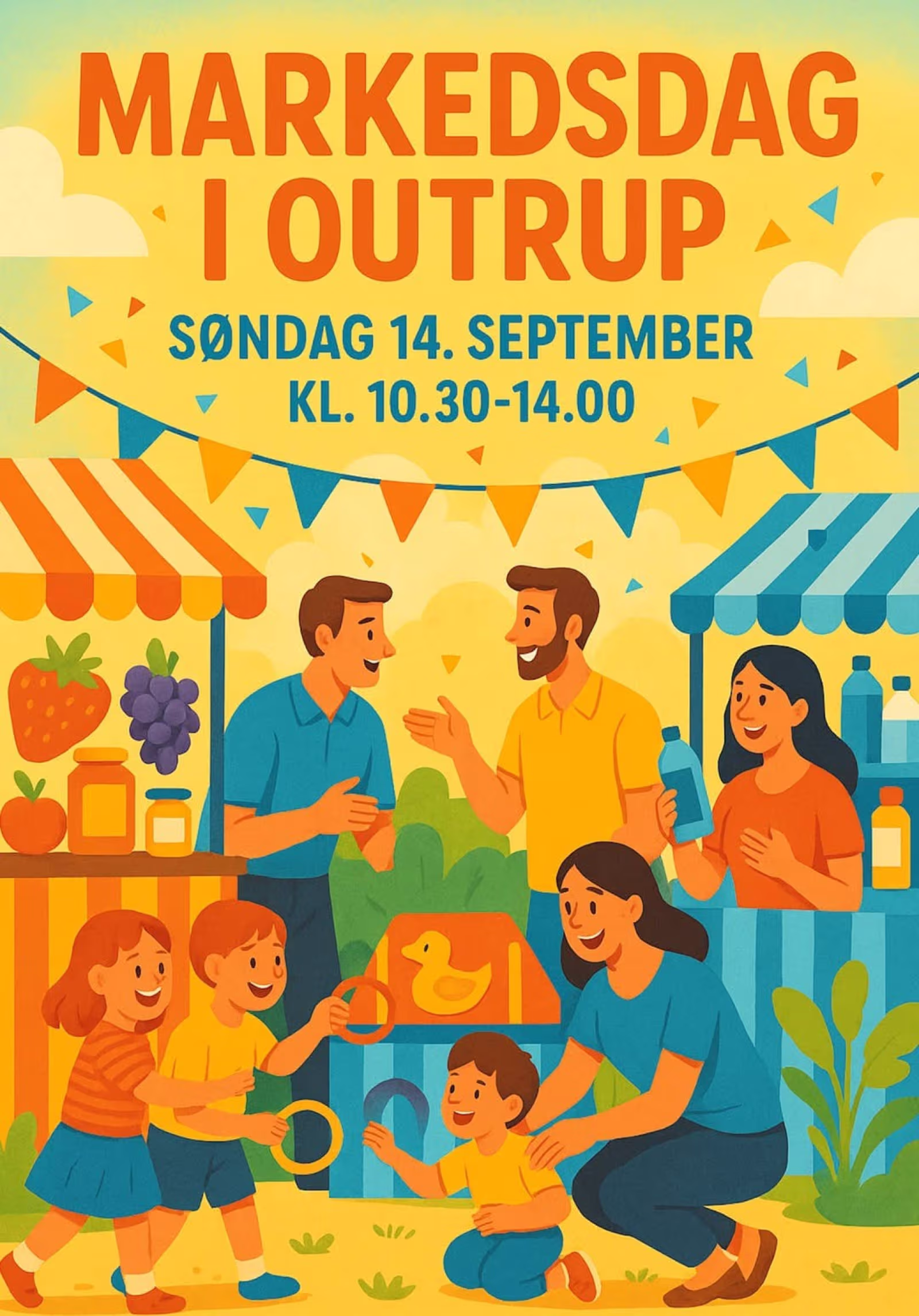 Markedsdag i Outrup nærmer sig