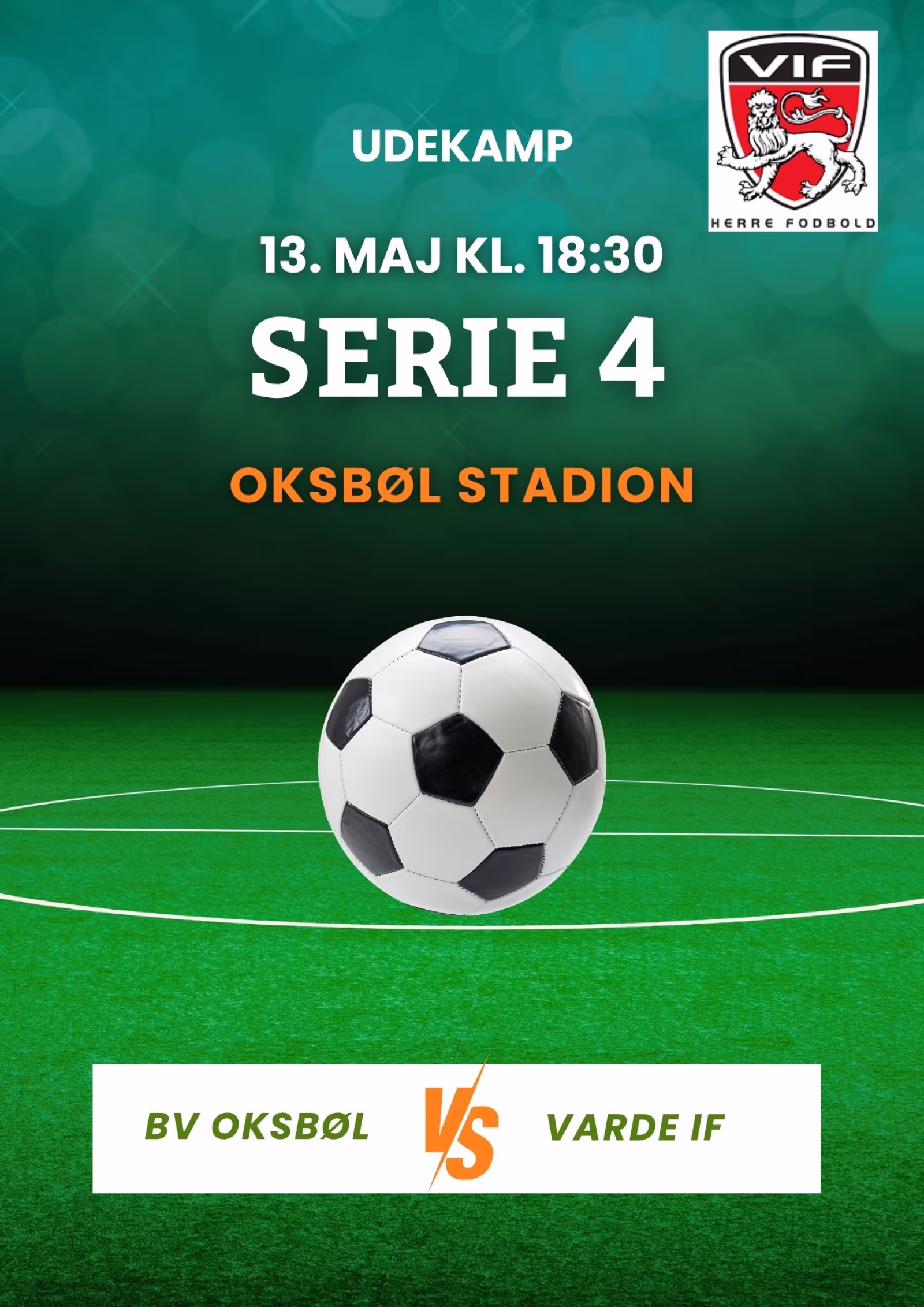 Serie 4 ude mod BV Oksbøl