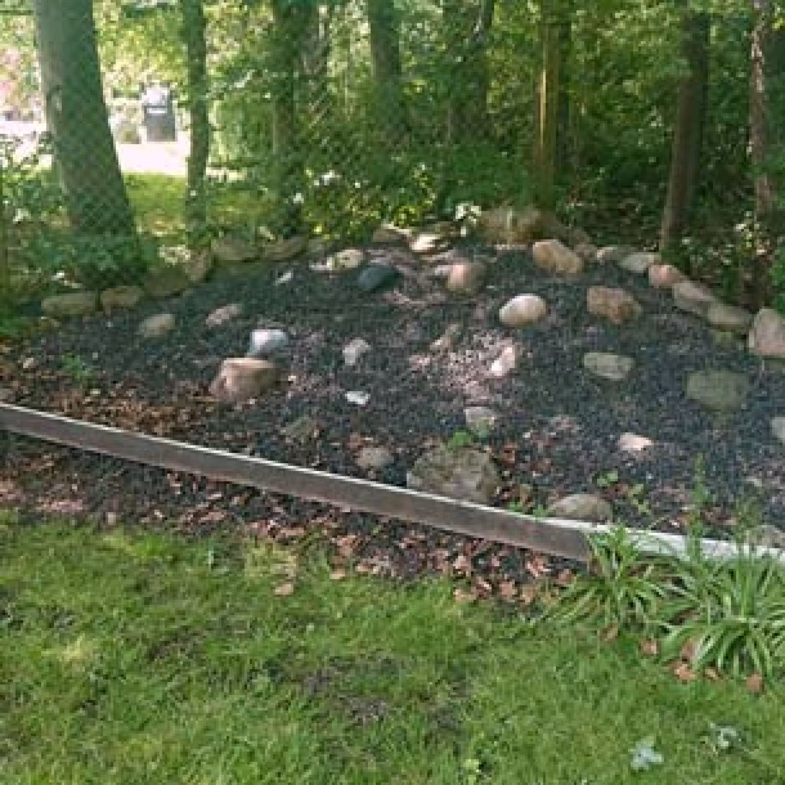 Udsigt fra Møllen mod Ansager Søpark