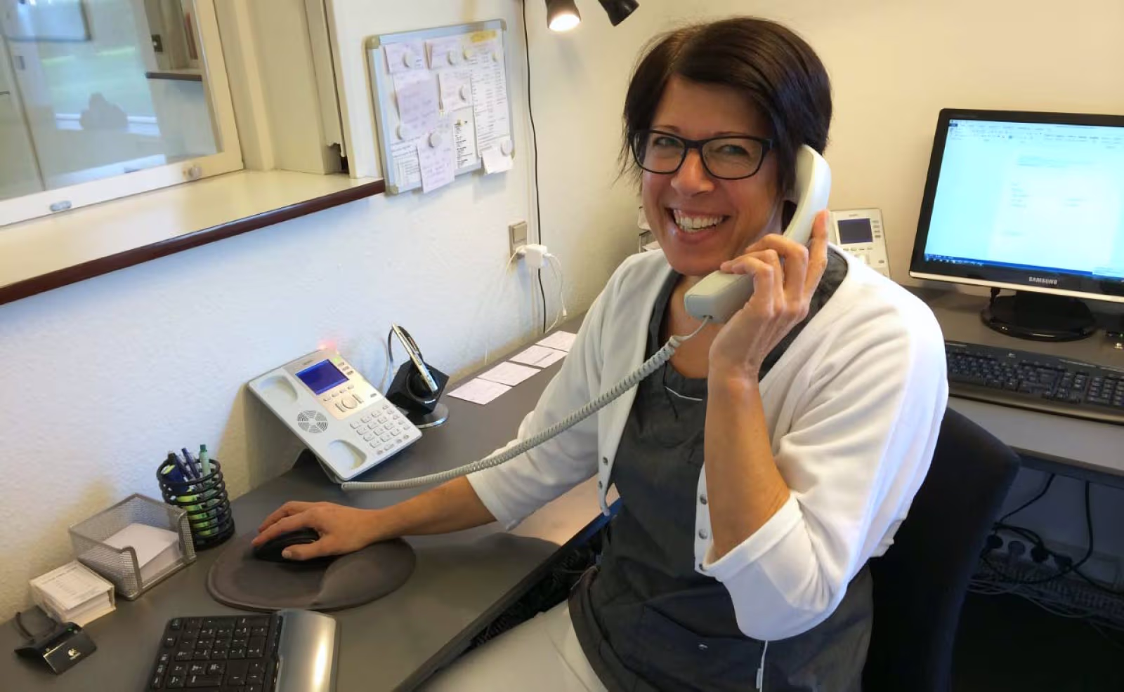 Birthe F. Grundahl fejrer 40 års jubilæum som klinikassistent i Ansager den 1. maj 2020