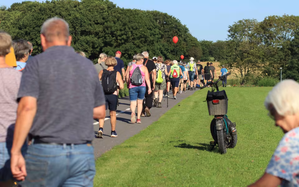 Gå-Maraton samlede 300 i Outrup